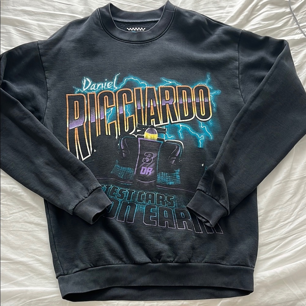 Daniel Ricciardo Black Graphic Men's Sweater